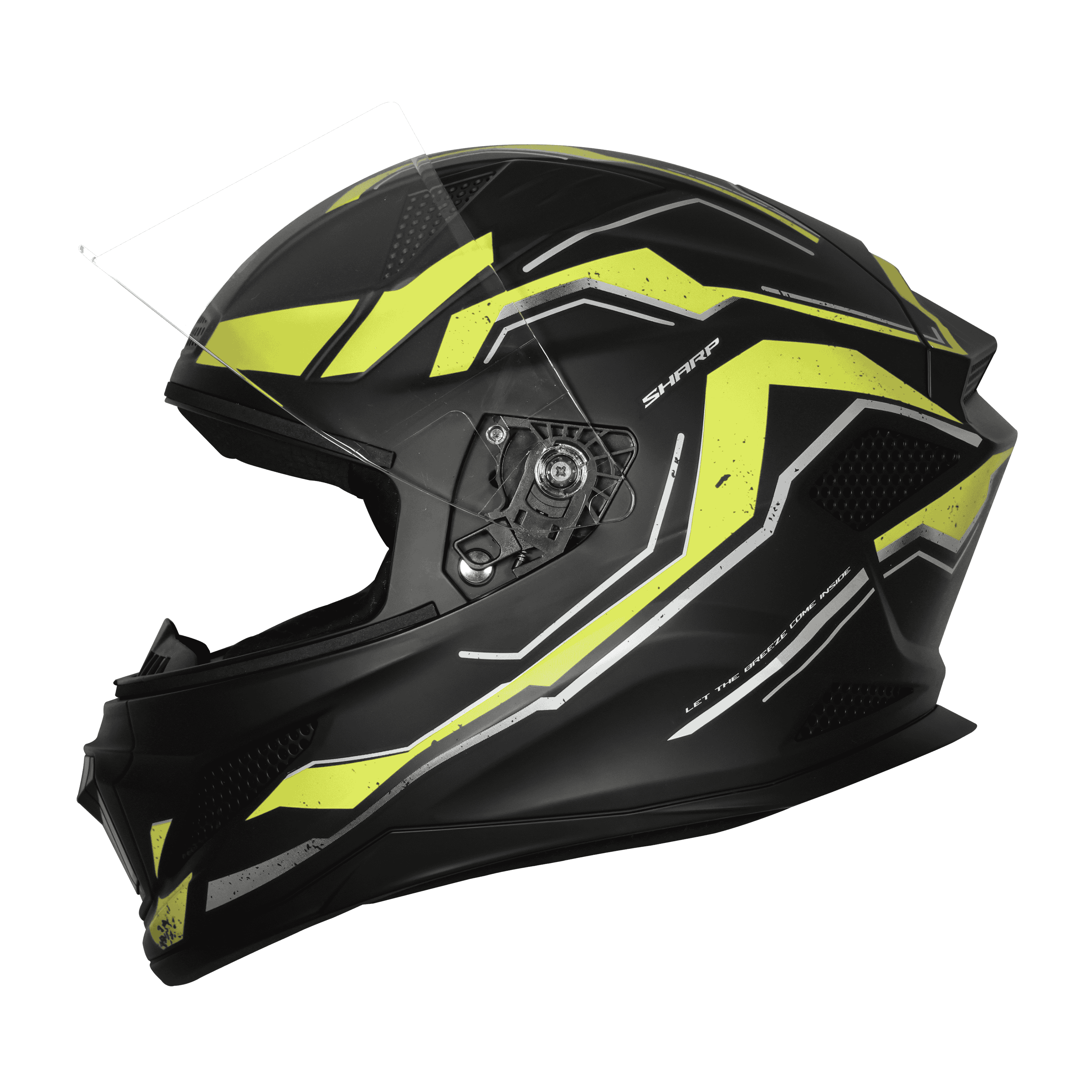 SBH-25 SV SHARP SPIRIT GLOSSY BLACK WITH NEON